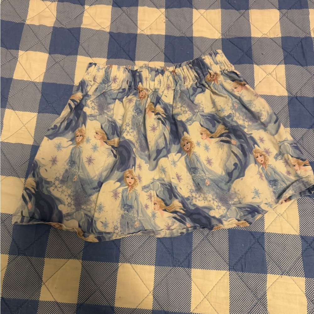 Girls' Blue Elsa Frozen Skirt